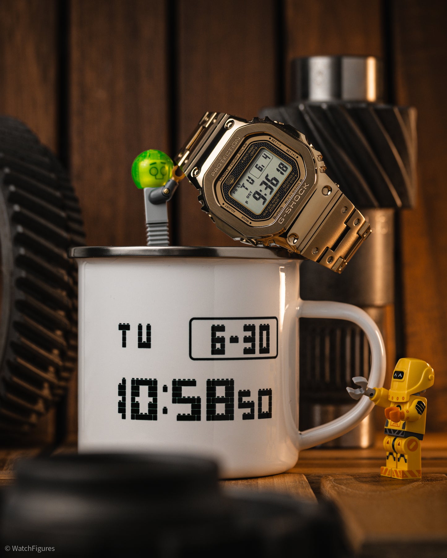 B-Shock Enamel Mug